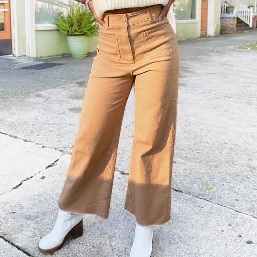 2 Pocket Wide Leg Pants